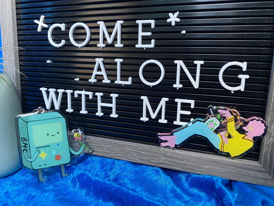 Adventure Time Keychains - Etsy