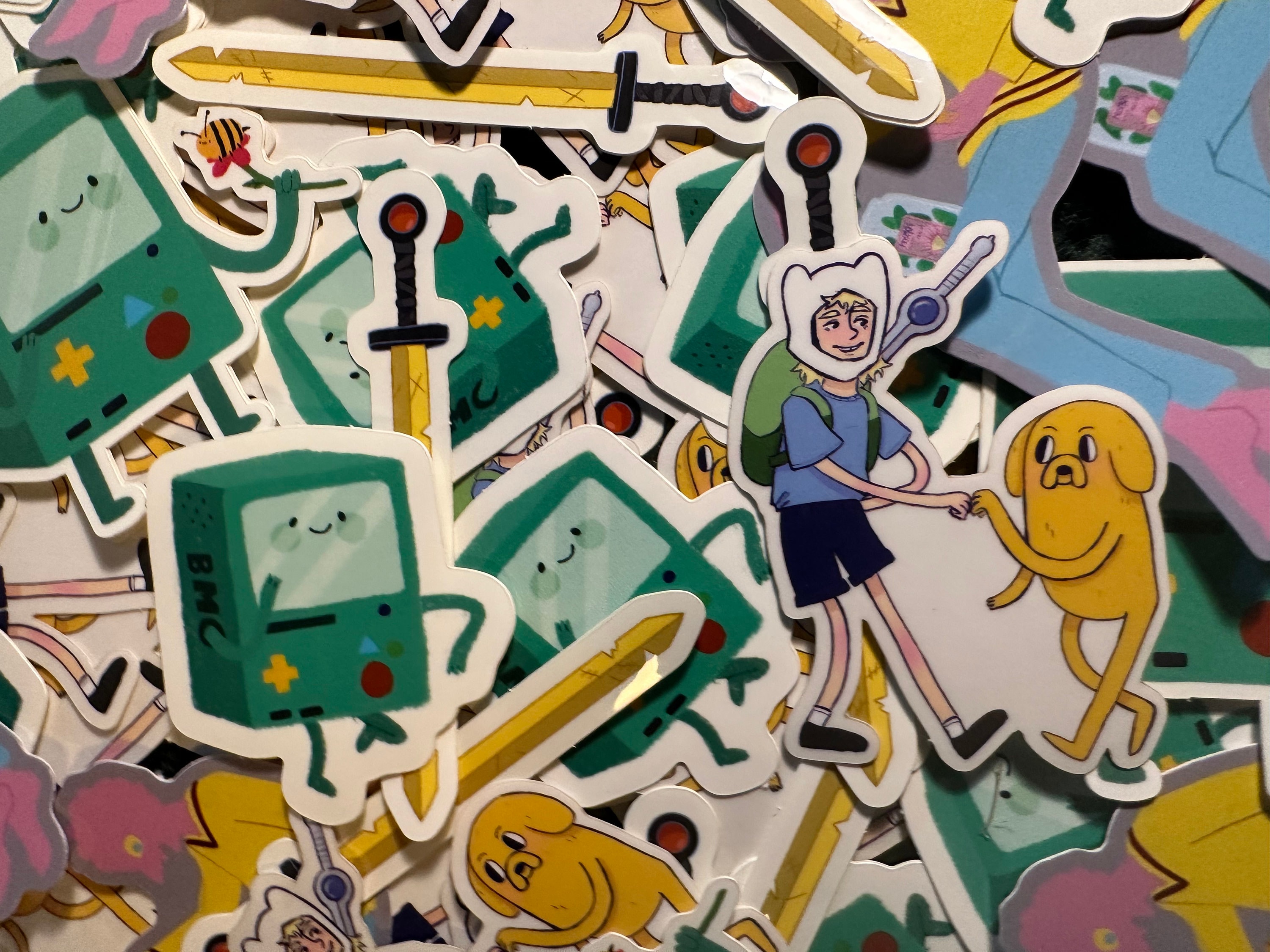 Adventure Time Sticker Pack (5 Stickers) - Etsy