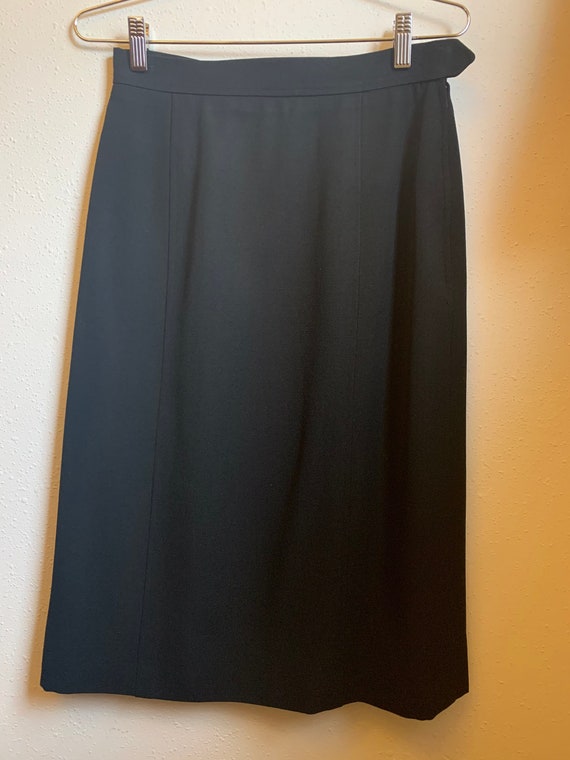 Vintage Yves Saint Laurent Rive Gauche Skirt Size… - image 7