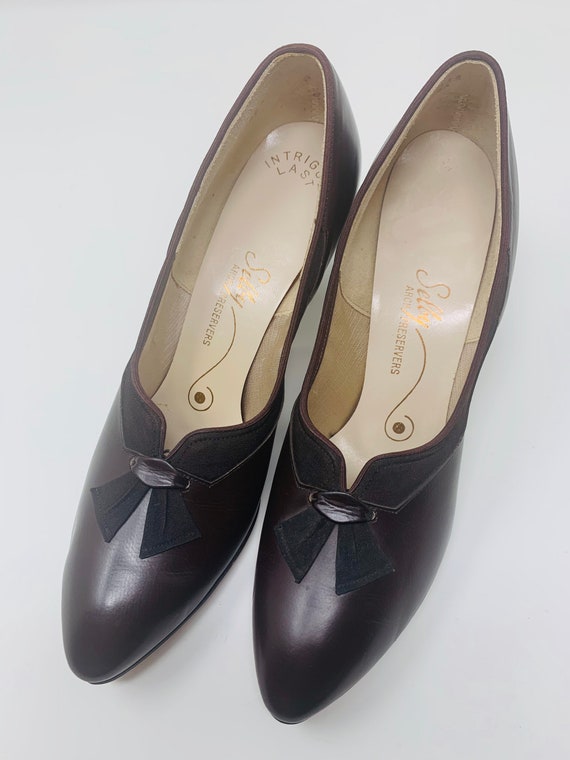 Vintage Selby 7.5AAA Chocolate Brown Leather Deads