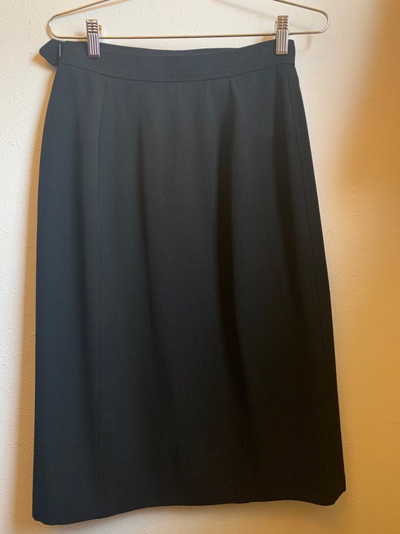 Vintage Yves Saint Laurent Rive Gauche Skirt Size… - image 6