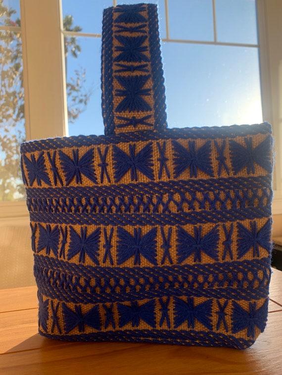 60s Hand Stitched Purse Handbag