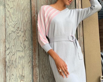 Vintage Oscar de La Renta Knit Sweater Dress