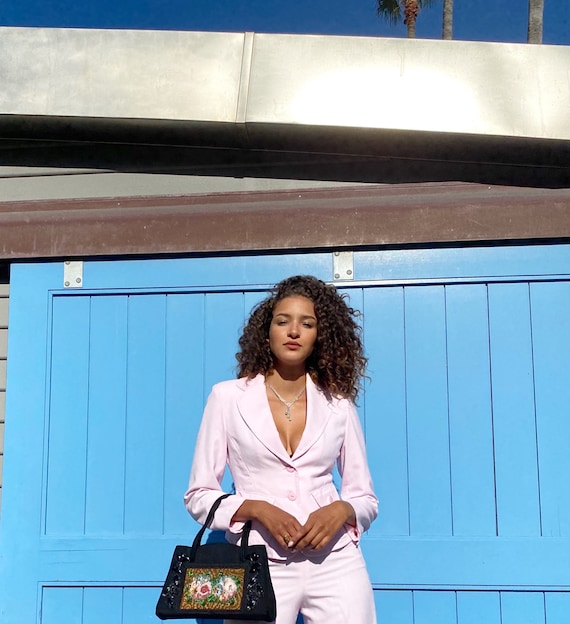 1960s Pink Suit, Liz Gaskill Original Jacket and P