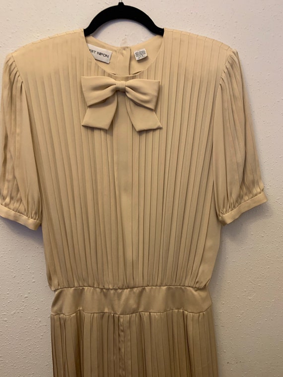 Vintage Albert Nipon Silk Dress•Size 8