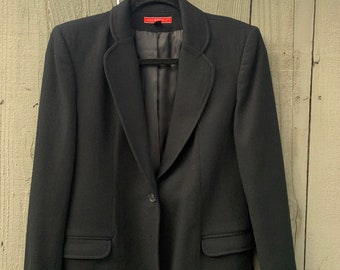 Vintage Halston Black Blazer size 4
