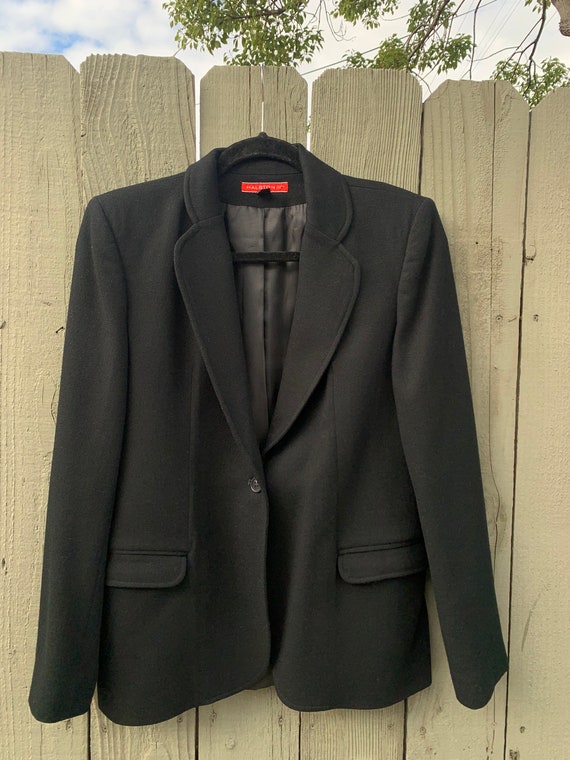 Vintage Halston Black Blazer size 4