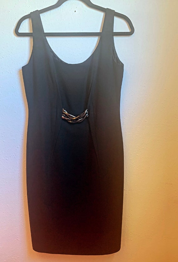 Vintage Versace Black Dress