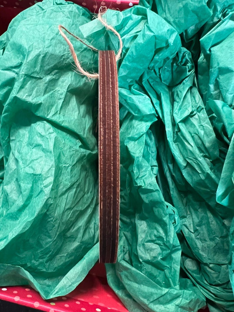 PREMIUM Double Sided Wood Eyeglass Ornament Optician Optometrist