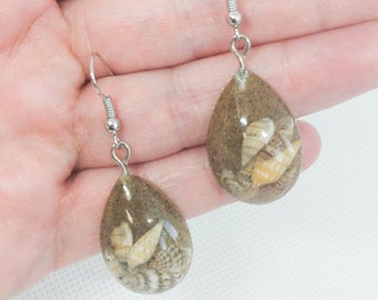 Beach Sand Earrings