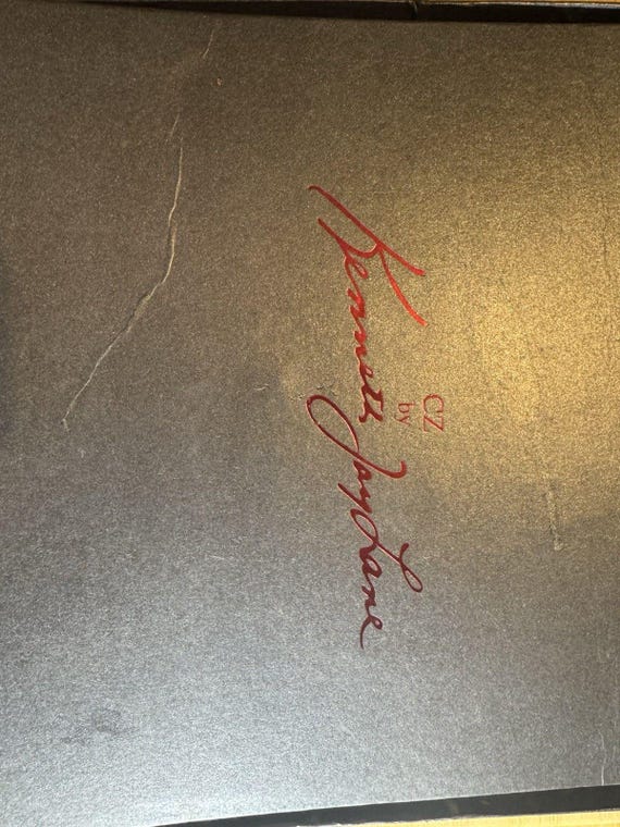 Kenneth Jay Lane Necklace Vintage, Still In Box. - image 2