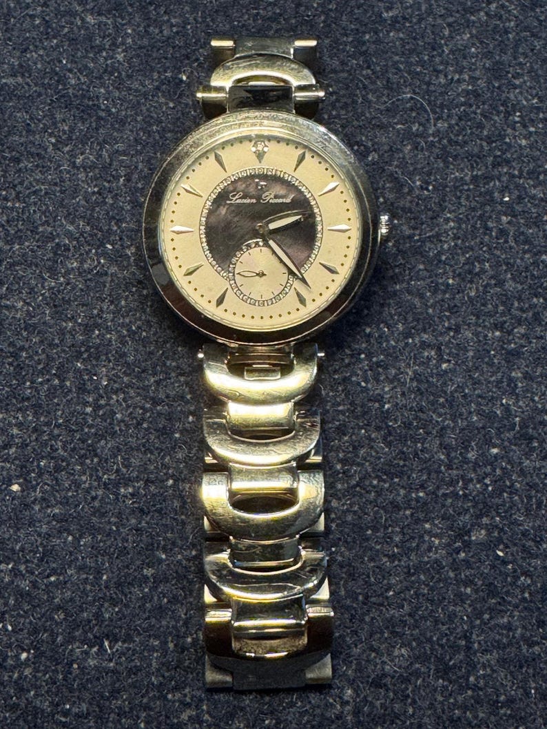 Lucien Piccard Wrist Watch #10268 (needs battery) image 2