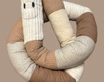 Schutzrolle Wickeltisch // Zugluftstopper // selbst gestaltbar