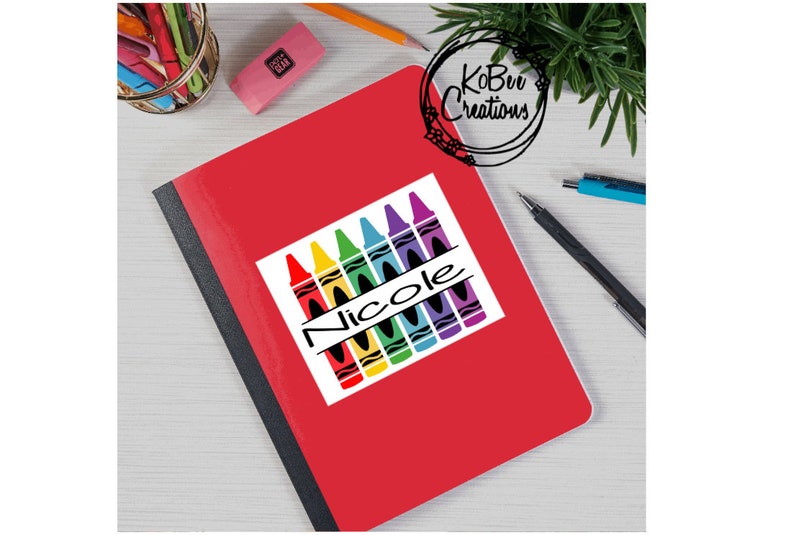 Personalized Back to School NotebookPoly Cover composition image 0