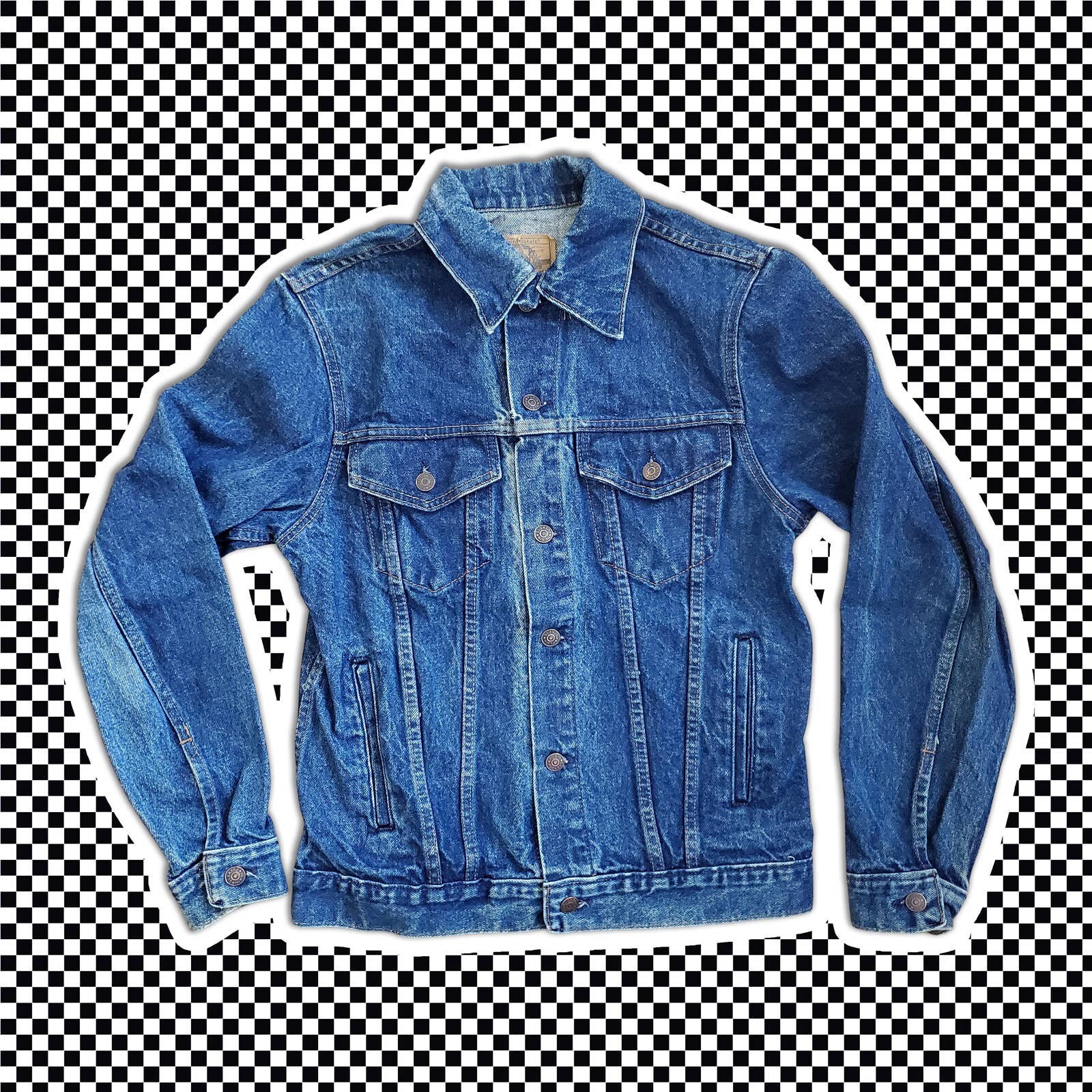 plain jeans jacket