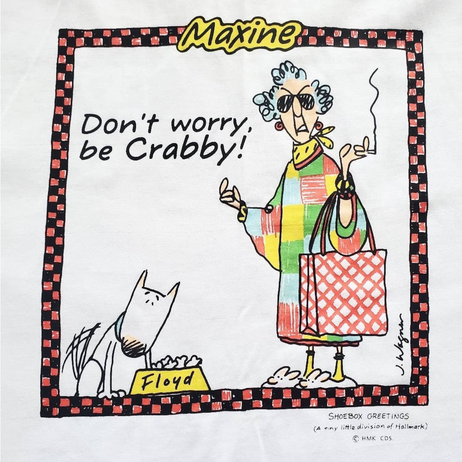 VTG 90s Shoebox Greetings Maxine Vintage Tshirt and Collectors Etsy