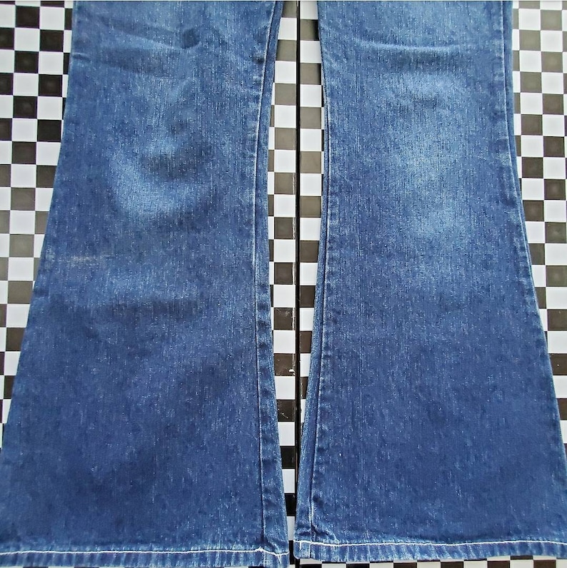 Vintage 90/'s Y2K Bell Bottom Jeans By Paris Blues Sz 9