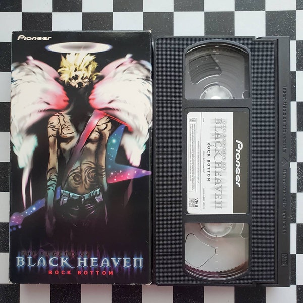 The Legend of Black Heaven Rock Bottom VHS 2000 English Dubbed Version