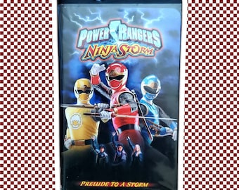 Power Rangers Ninja Storm Prelude To A Storm VHS 2003