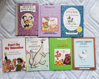 80s illustrated books Vintage Weekly Reader Children's Books An I Can Read Bundle of 6 Books