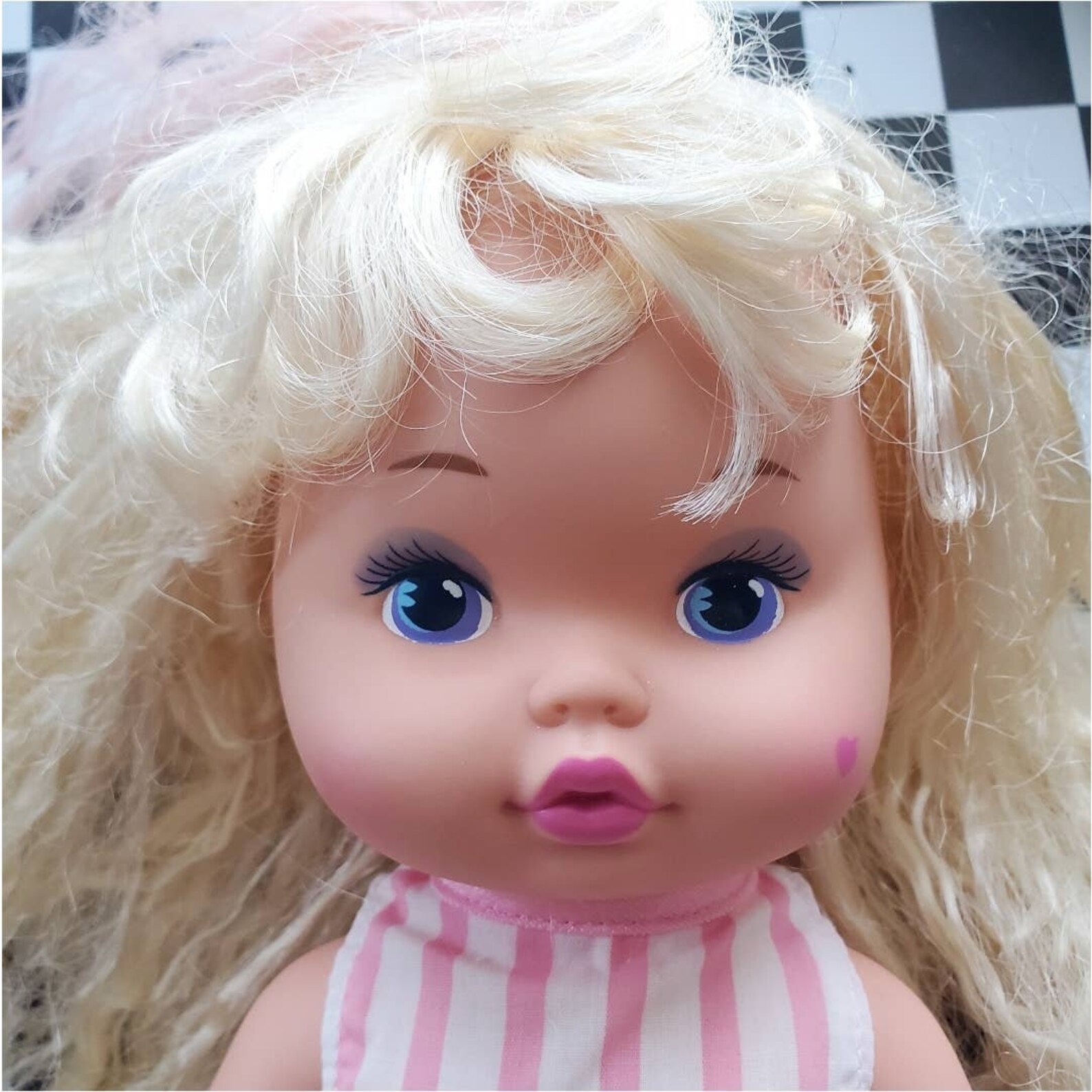 Lil' Miss Dress Up Doll 1989 Mattel Crimped Hair Doll Etsy