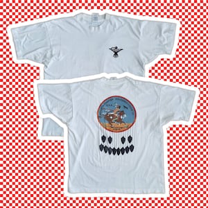 VTG 90s Boy Scouts Mesenta Chapter Colonneh Lodge WWW 137 Tshirt Sz XL