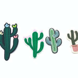 catcus patch embroidery patch iron on