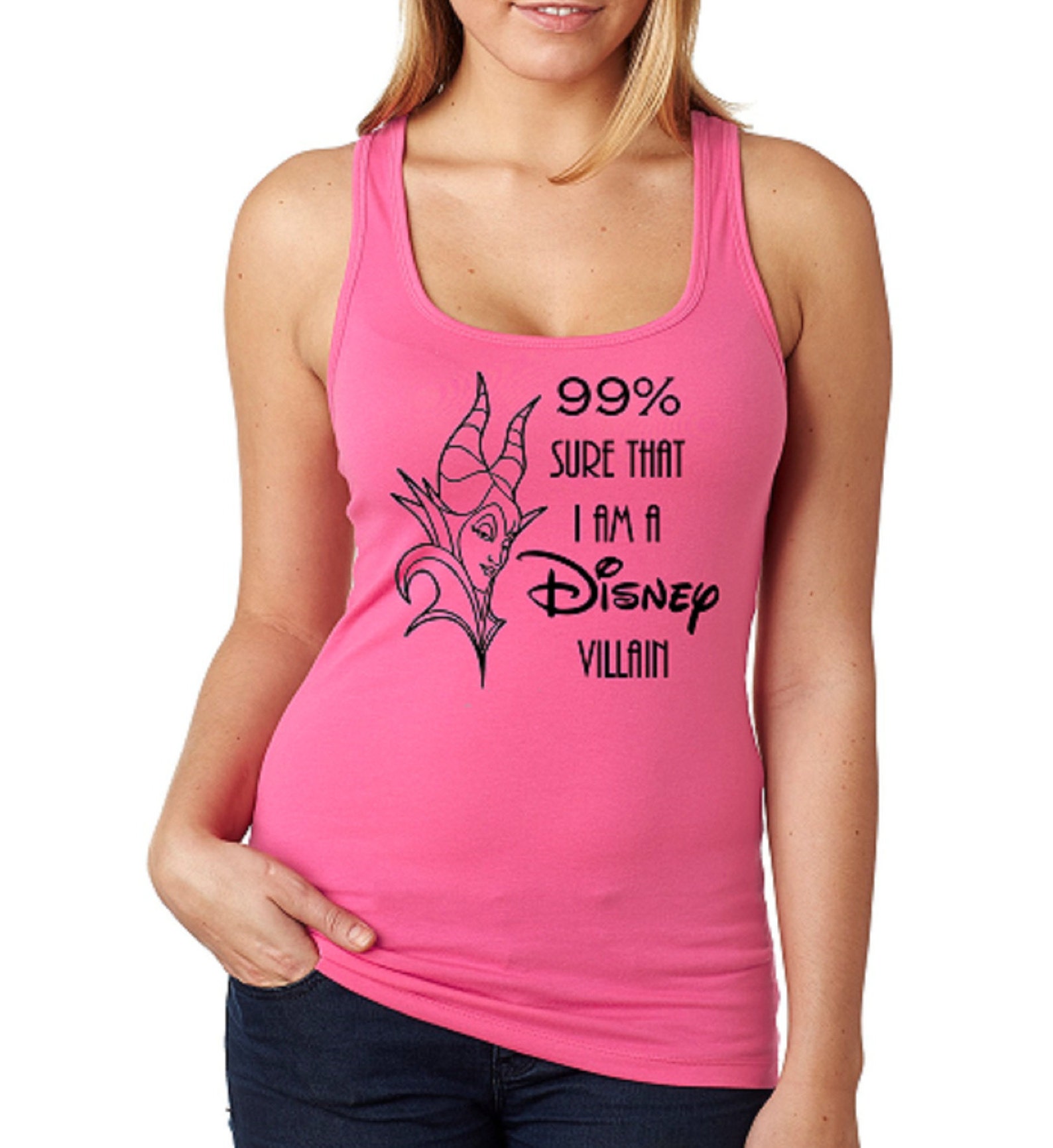 Disney Tank Top / Womens Disney Tank Top / Disney Villain Tank Etsy