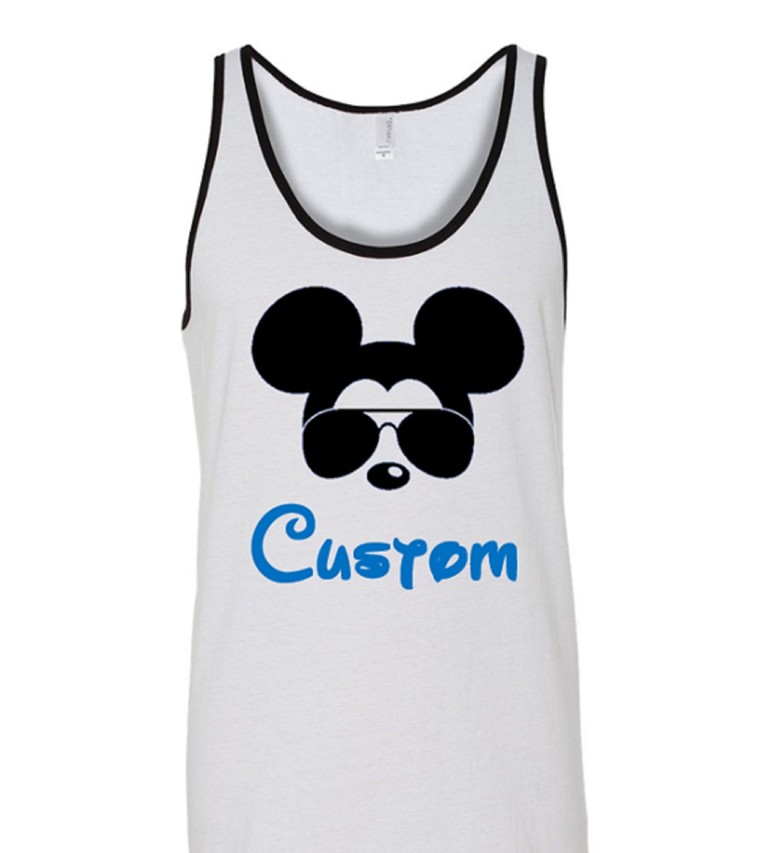 Disney Tank Top / Custom Disney Tank Top / Custom Mickey Mouse Etsy