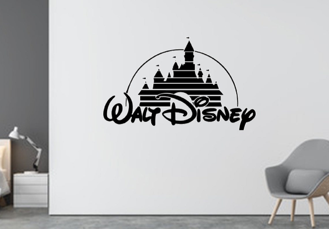 Disney Decal / Disney Castle Decal / Walt Disney Wall Decal / Etsy