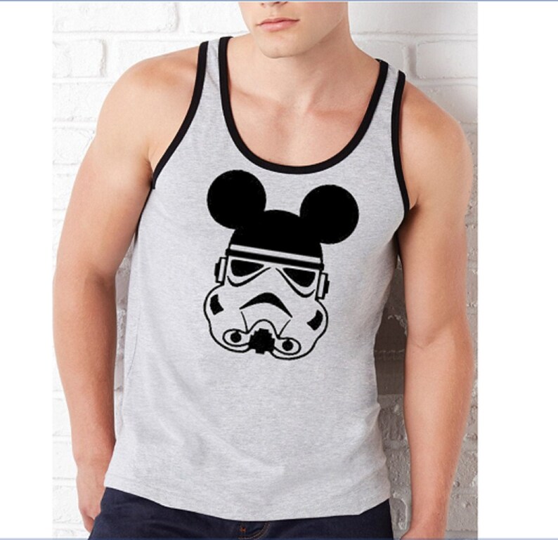 Disney Tank Top / Mens Disney Tank Top / Mickey Mouse Storm Etsy