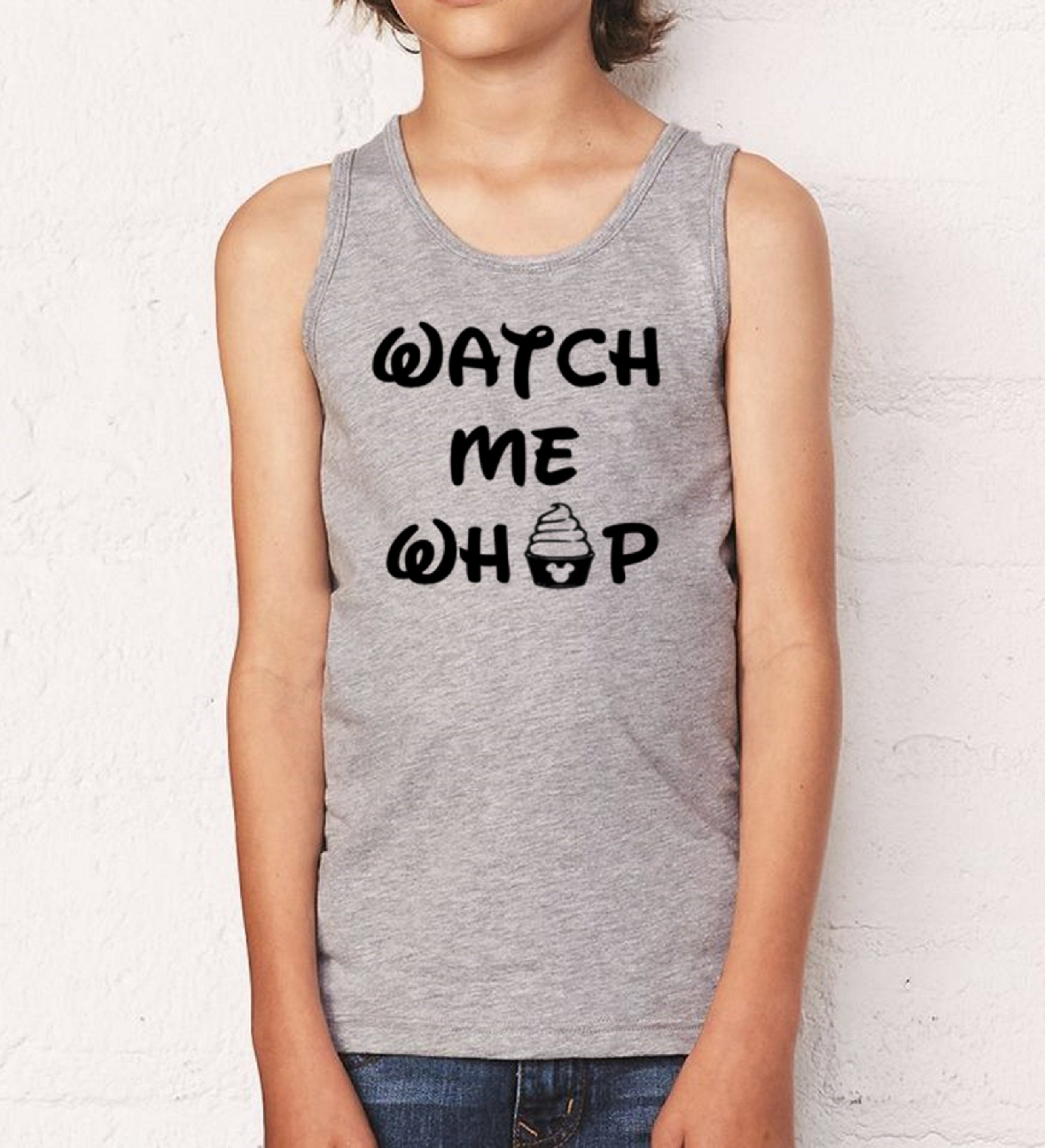 Disney Tank Top / Boys Disney Tank Top / Watch Me Whip Tank Etsy