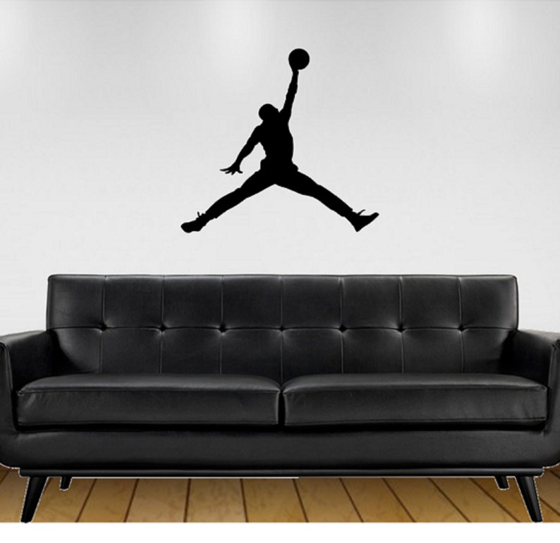 Jordan Decal / Michael Jordan Decal / Jordan Wall Decal / Boys Etsy