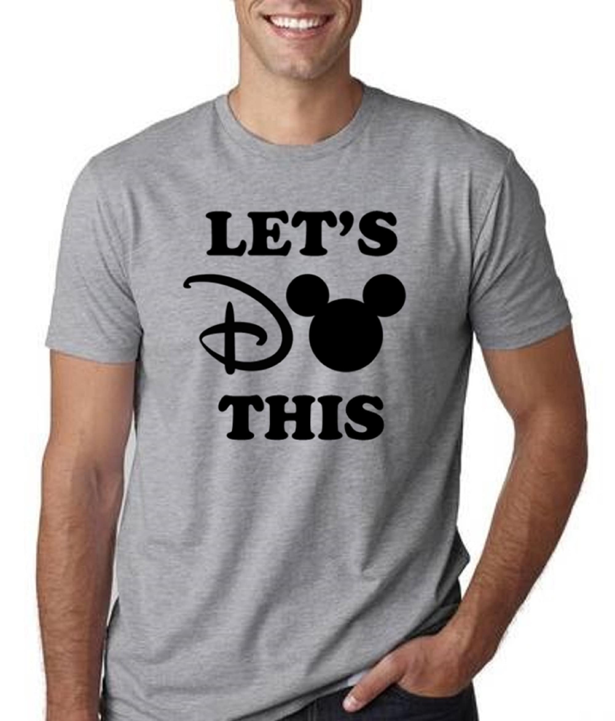 Disney Shirt / Mens Disney Shirt / Mickey Mouse Shirt / Disney Etsy