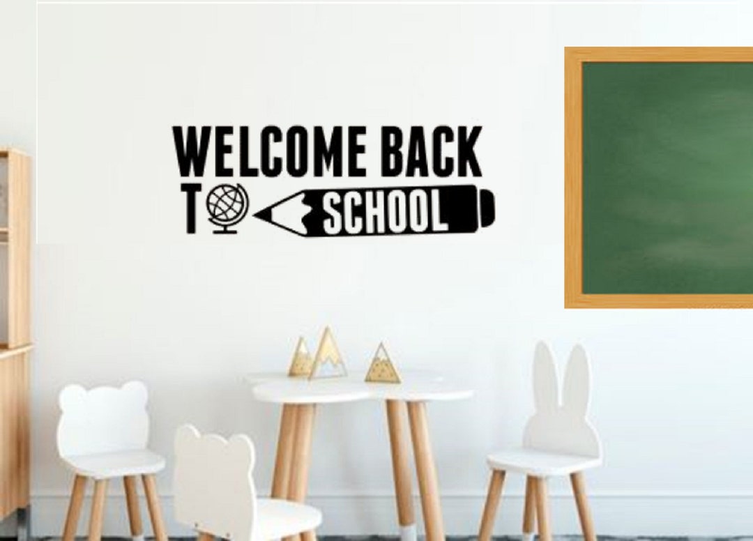 School Decal / School Wall Decal / Education Decal / Classroom Etsy