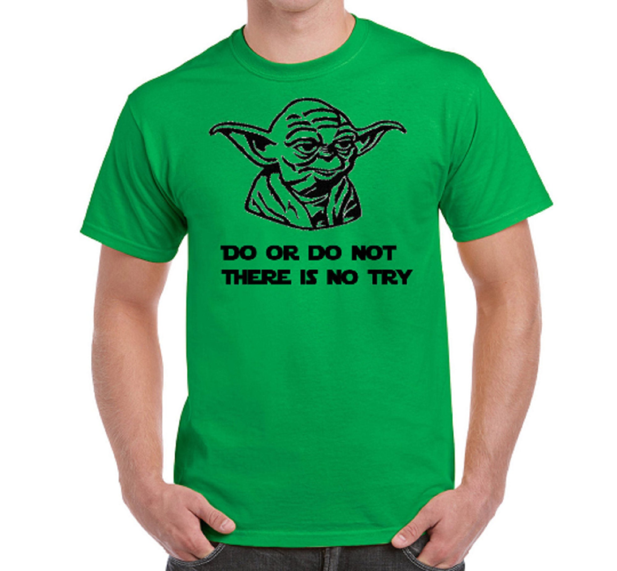 Yoda Shirt / Star Wars Shirt / Mens Yoda Shirt / Mens Star Etsy