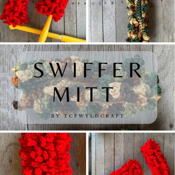 Swiffer Mitt | Crochet Duster Pad | Duster Cover