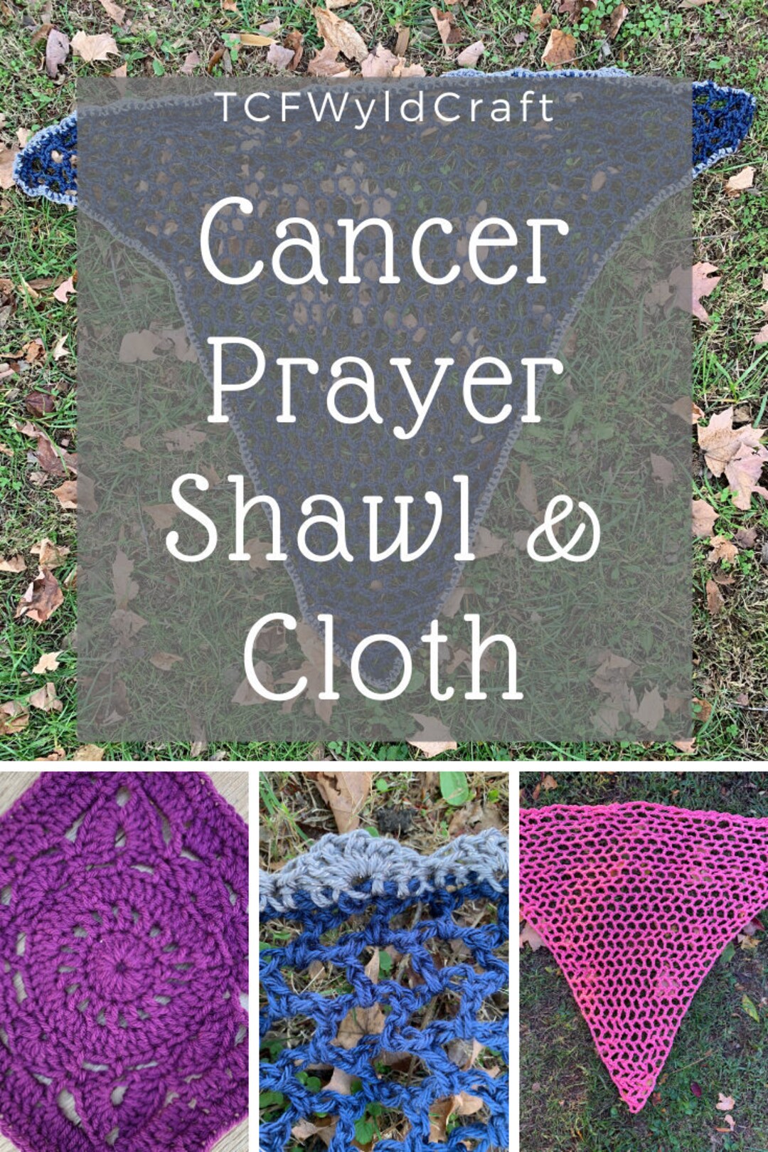 Custom Cancer Prayer Shawl & Prayer Cloth Special Patient/survivor