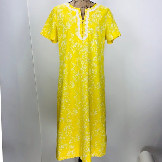 VINTAGE Lilly Pulitzer "THE LILLY" Kaftan Tunic Sh