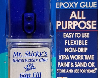 Underwater Glue - All Purpose Flexible Adhesive - Mr. Stickys - 30g syringe