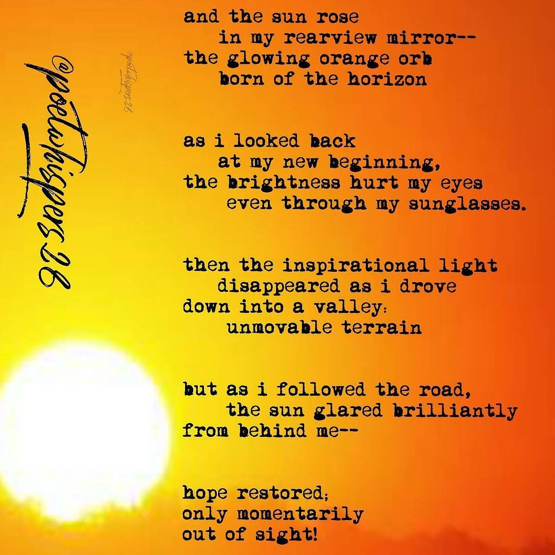 Wall decor Sunrise original poem by Etsy