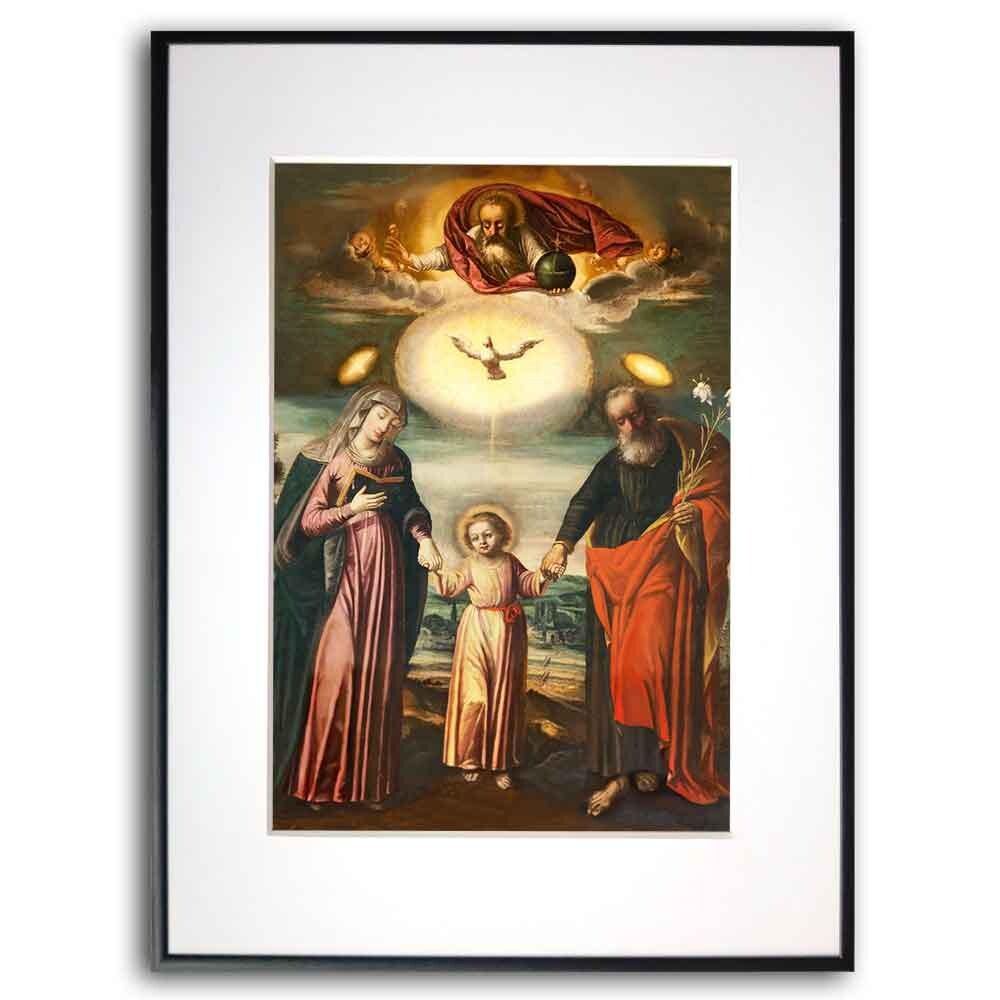 Holy Family Saint Joseph Image - the Miraculous Image of the Holy