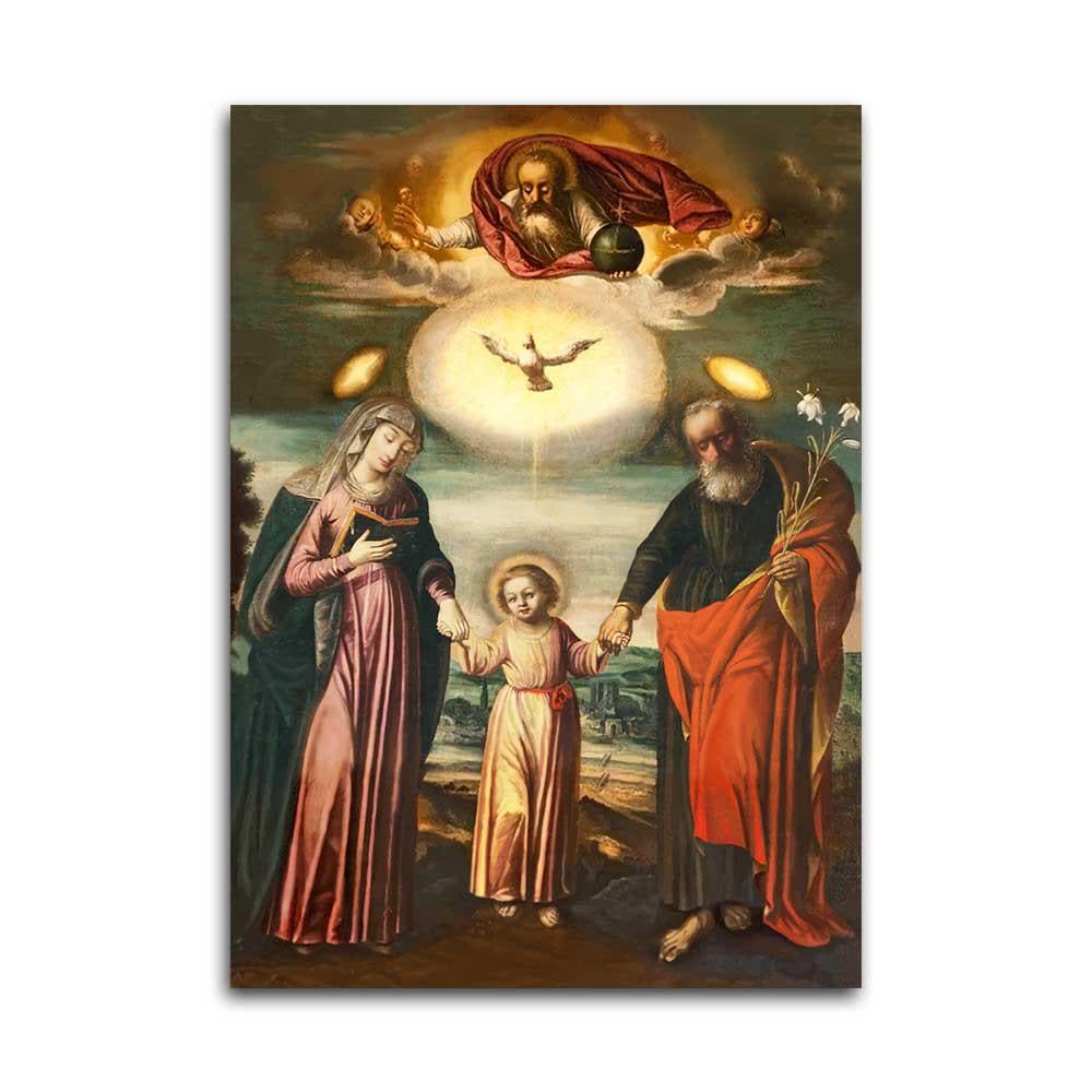 Holy Family Saint Joseph Image - the Miraculous Image of the Holy