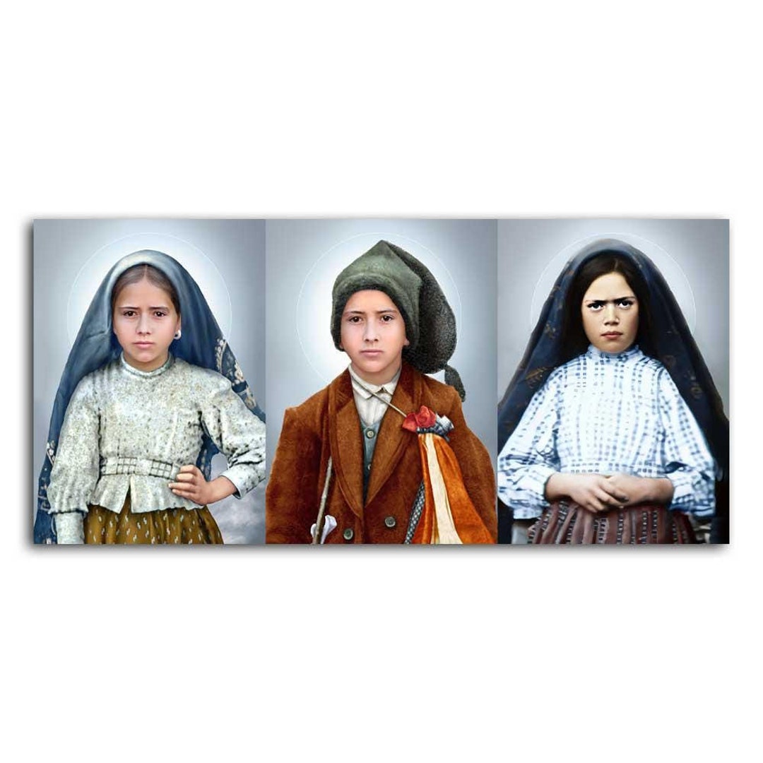 Fatima the Three Shepherds Jacinta Francisco Lucia - Fatima Children ...