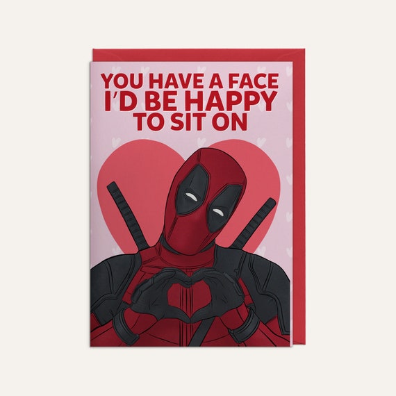 UK Greetings Marvel Deadpool Birthday Card For Him/Boy