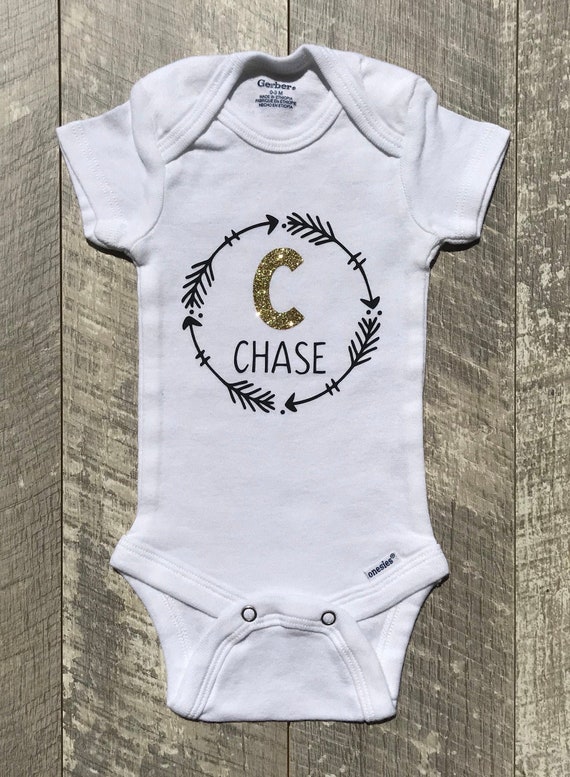 baby boy custom onesie