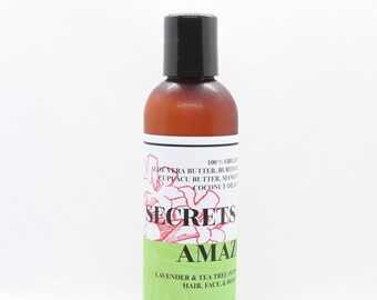 Sensitive Skin / Eczema Lotion 4.5oz. Lavender, Tea Tree oil an Raw honey