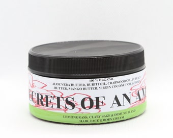 Lemongrass Formula Cream 9.6oz. Lemongrass essential oil, clary sage essential oill and immune blend oils