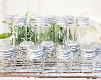 Mini Apothecary Jars Etsy