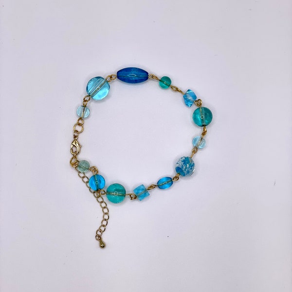 funky glass bead bracelets